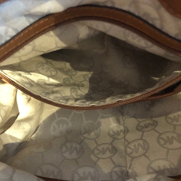 Michael Kors Hamilton Brown/Caramel Handbag -Tote - Picture 8 of 16